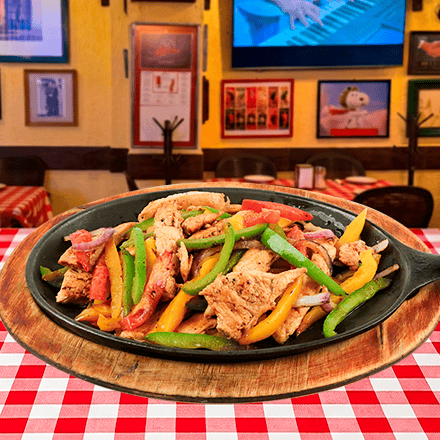 Fajitas de Pollo
