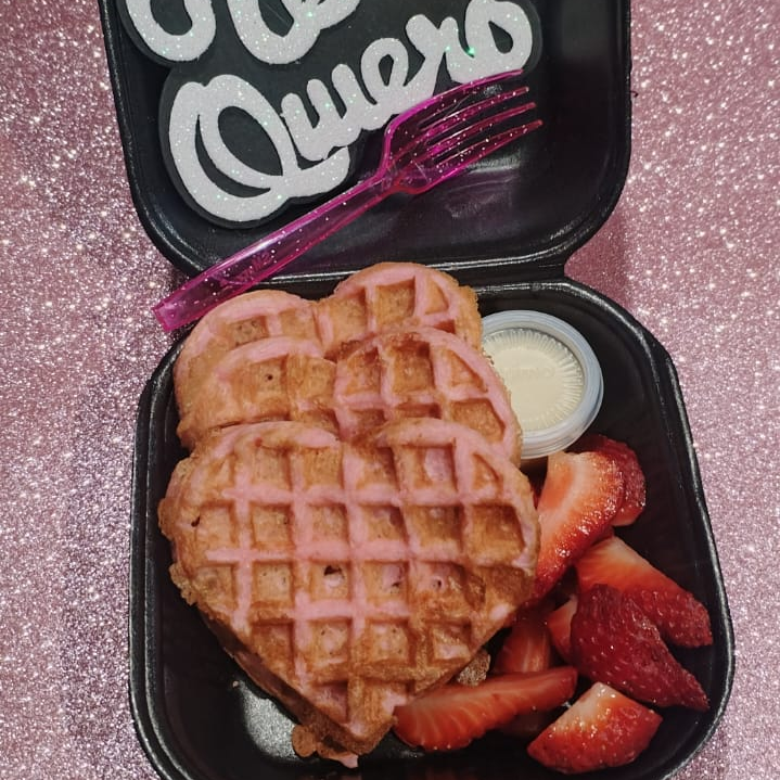 Waffles de Corazón Minis ❤️