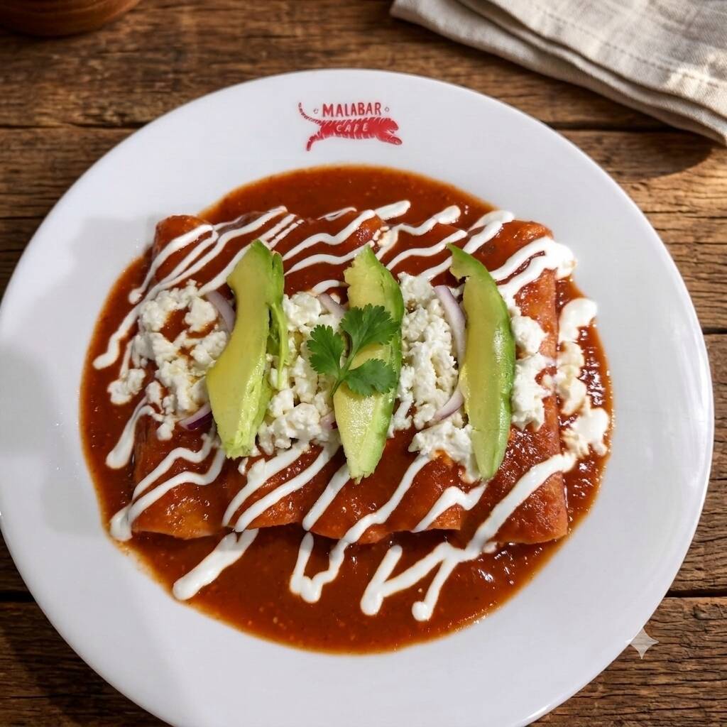 Enchiladas Rojas