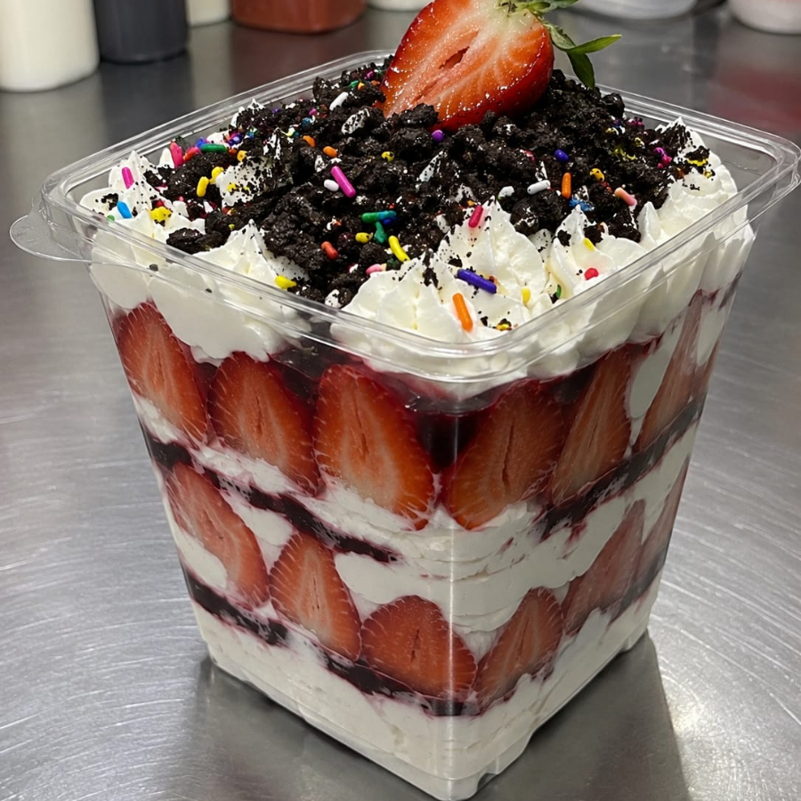 Fresa con Crema Grande