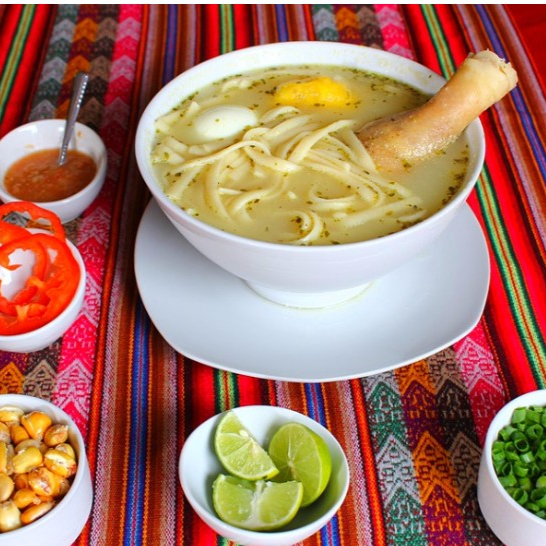 Caldo de Gallina con Presa