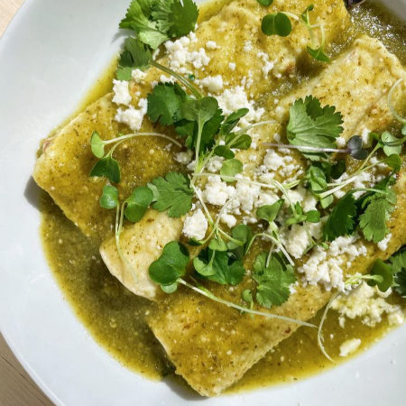 Enchiladas Verdes