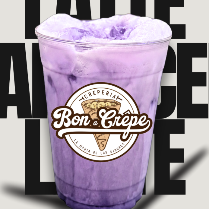 Iced Latte Taro