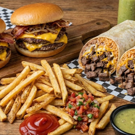 Familiar 🍔🍔,🌯🌯, Fries Y🍮