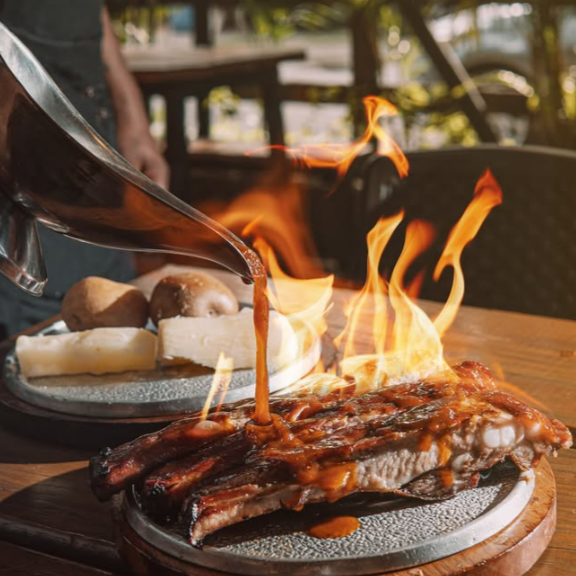 Costillas BBQ Fire Personal