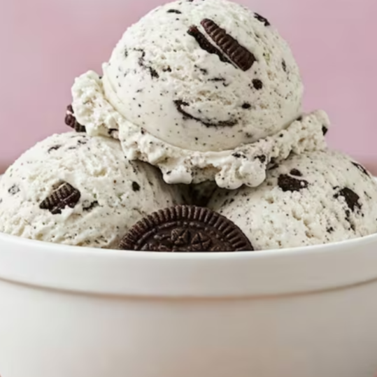 Helado Cookie Cream