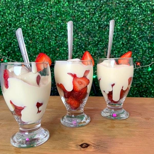 Fresas con Crema Chica