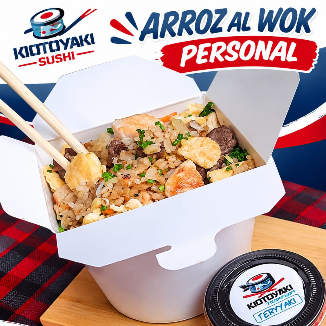 arroz al wok personal