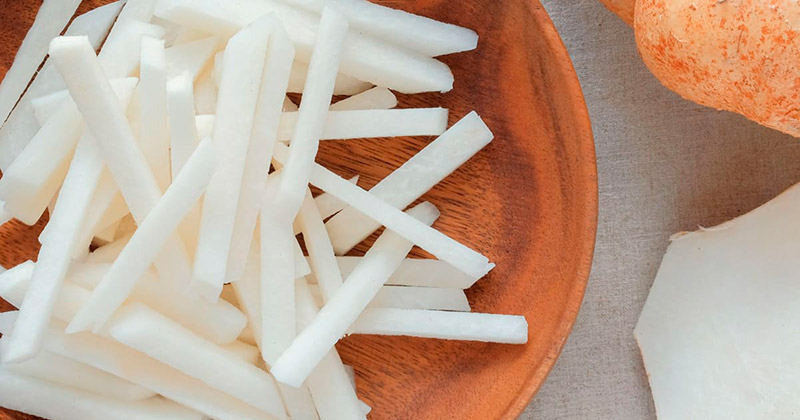 Jícamas de León via alta