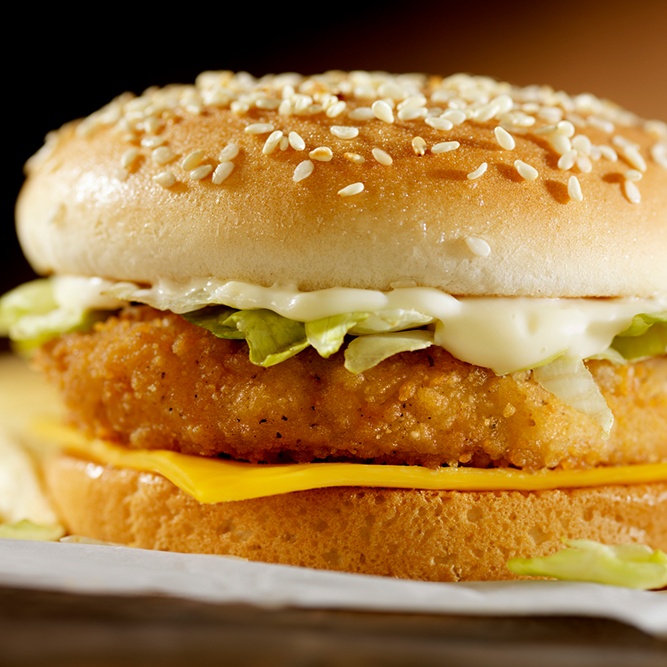 Combo Hamburguesa de Pollo + Papas + Refresco