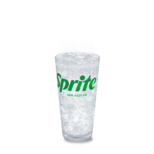 Bebida gelada na medida certa para matar sua sede. Refrescante Sprite Sem Açúcar 500ml