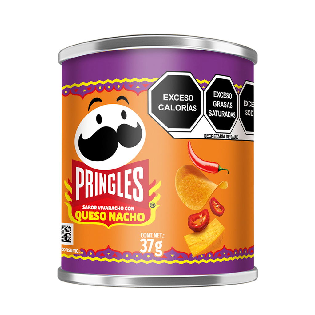 Pringles Queso Nacho 37g
