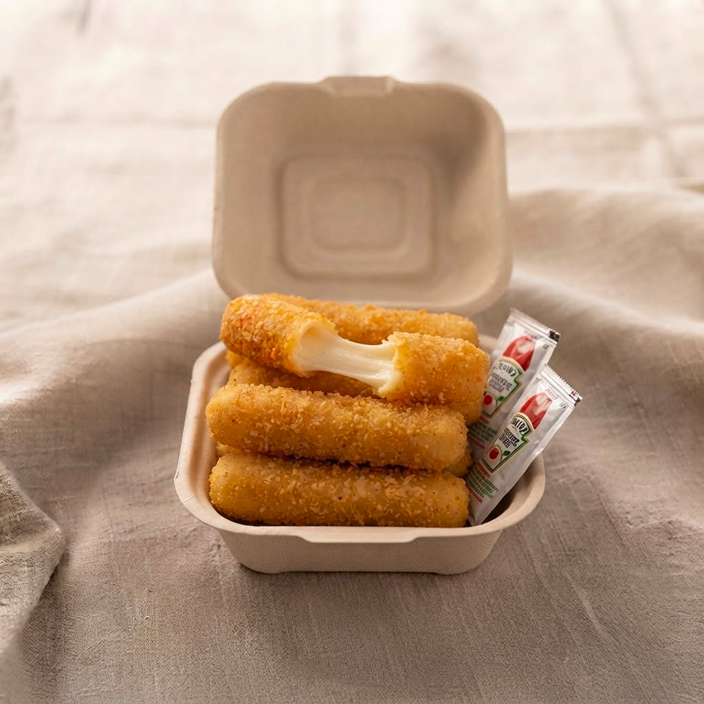 Dedos de queso mozzarella 6pzas
