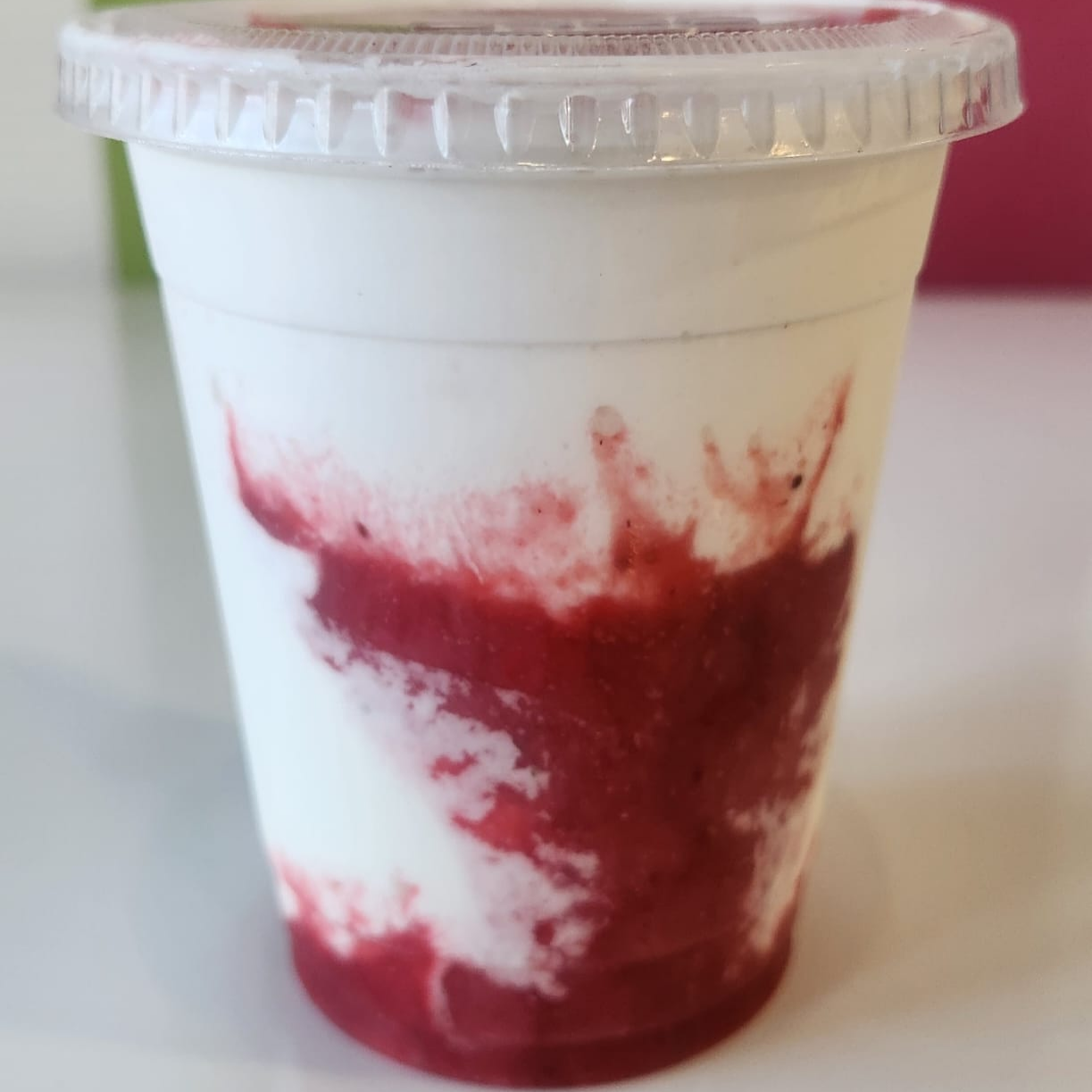 Vaso de Vainilla Fresa