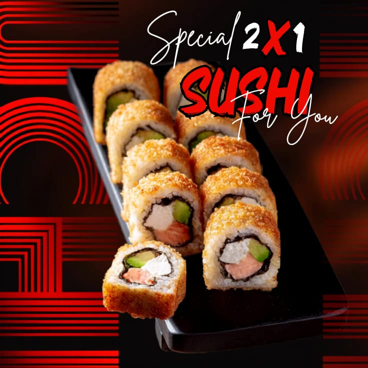 Spesial 2x1 SUSHI For You