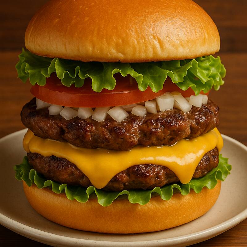 Hamburguesa Doble Carne