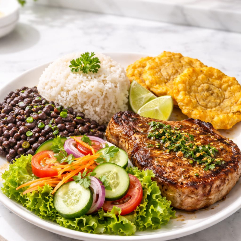 Chuleta de Cerdo Asada