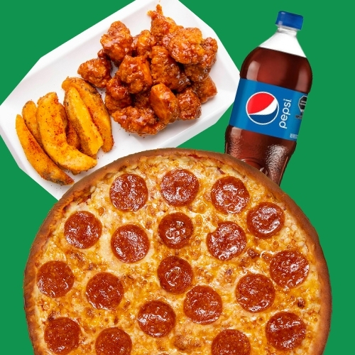 Paquete Boneless + Pizza + Refresco 2 Lt