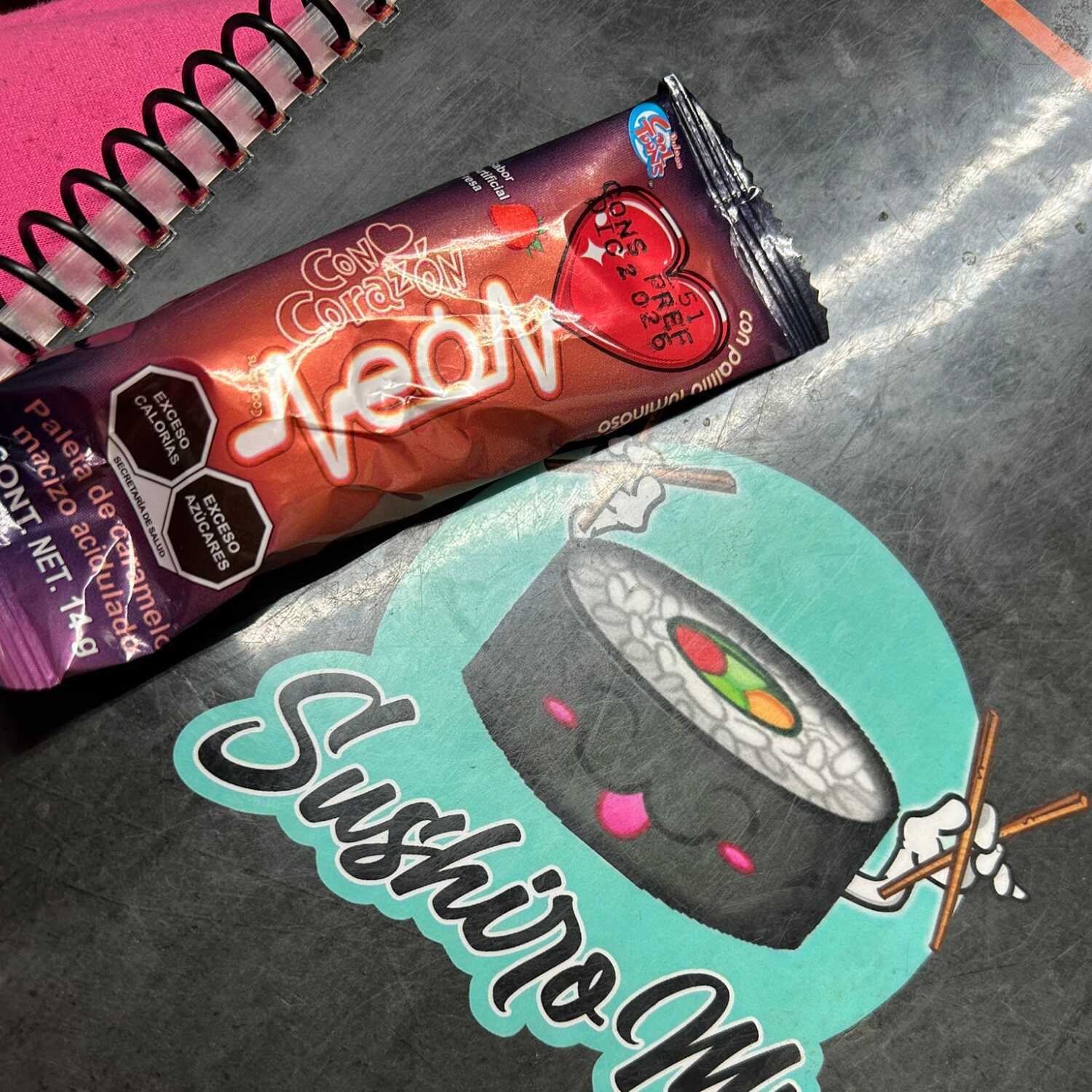 Paleta de corazon