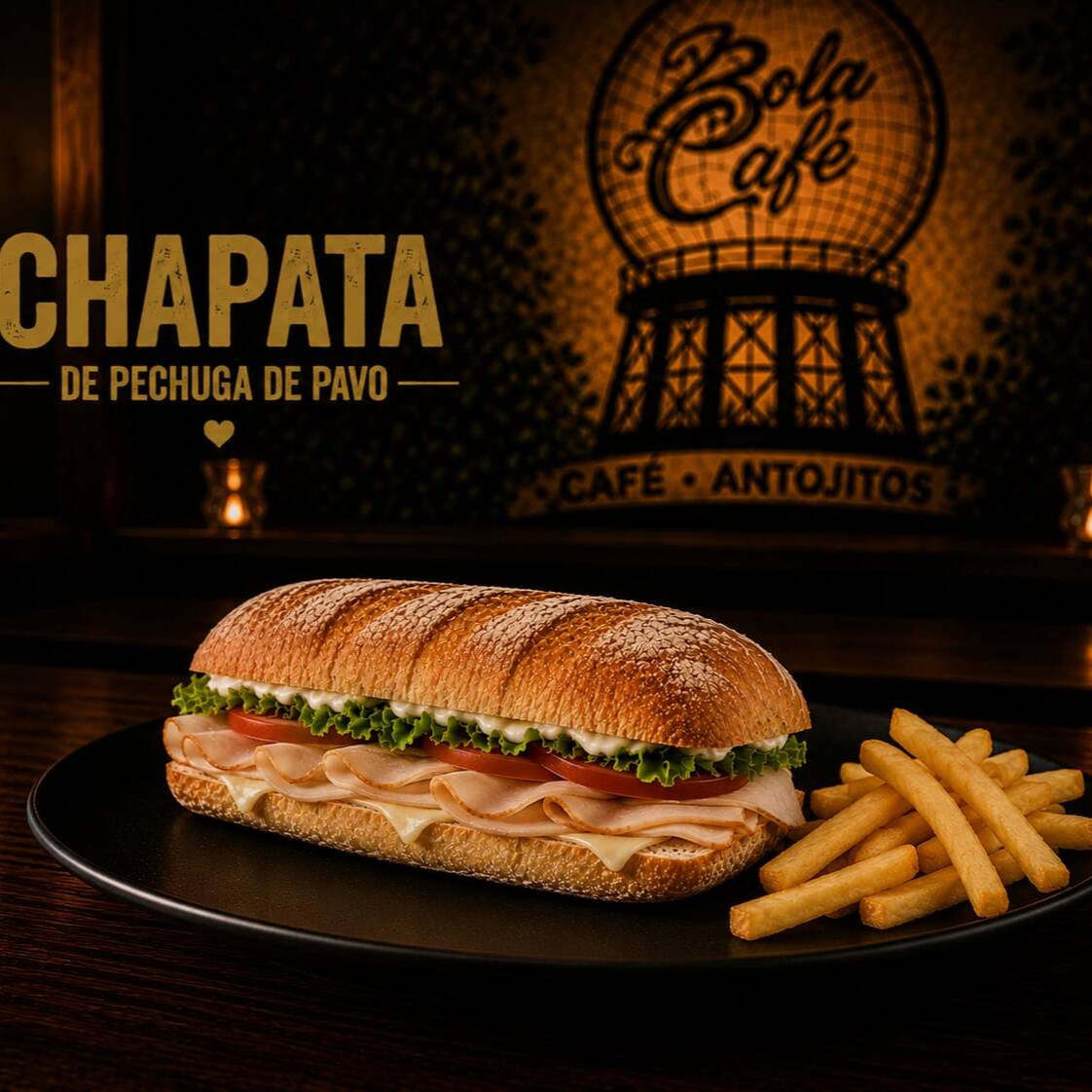 Chapata Pechuga de Pavo