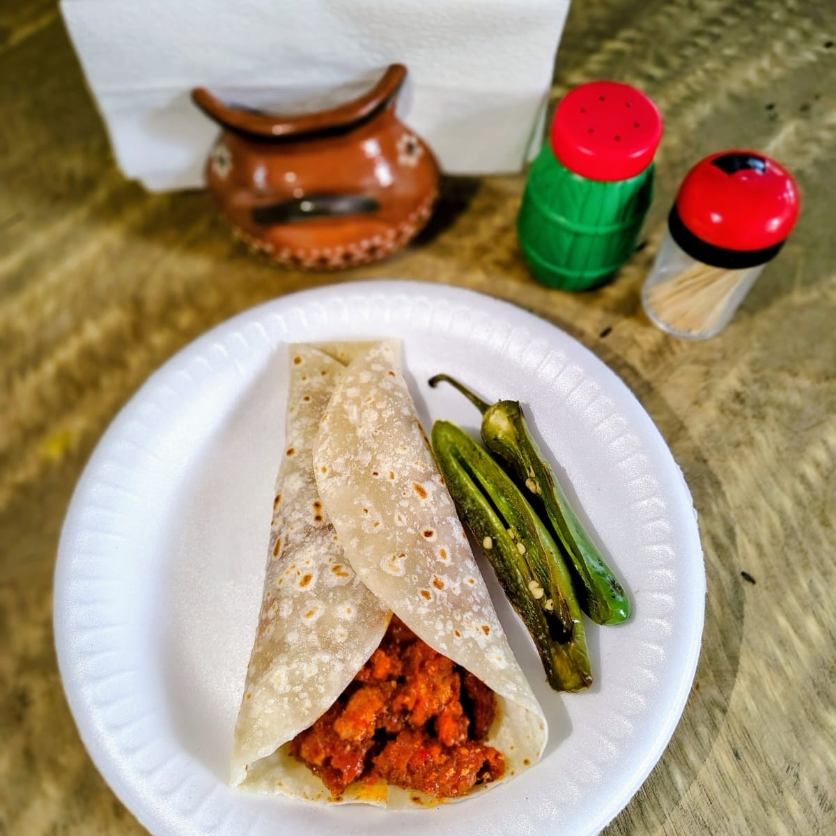 Taco de Chicharrón de Lonja