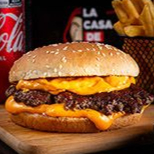 Pão gourmet, smash burguer 100g e cheddar cremoso