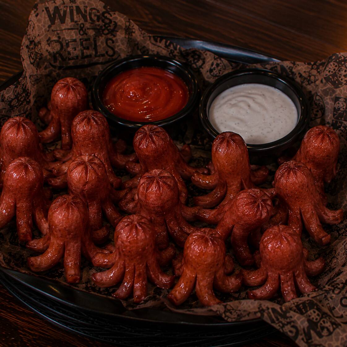SALCHICHAS PULPO
