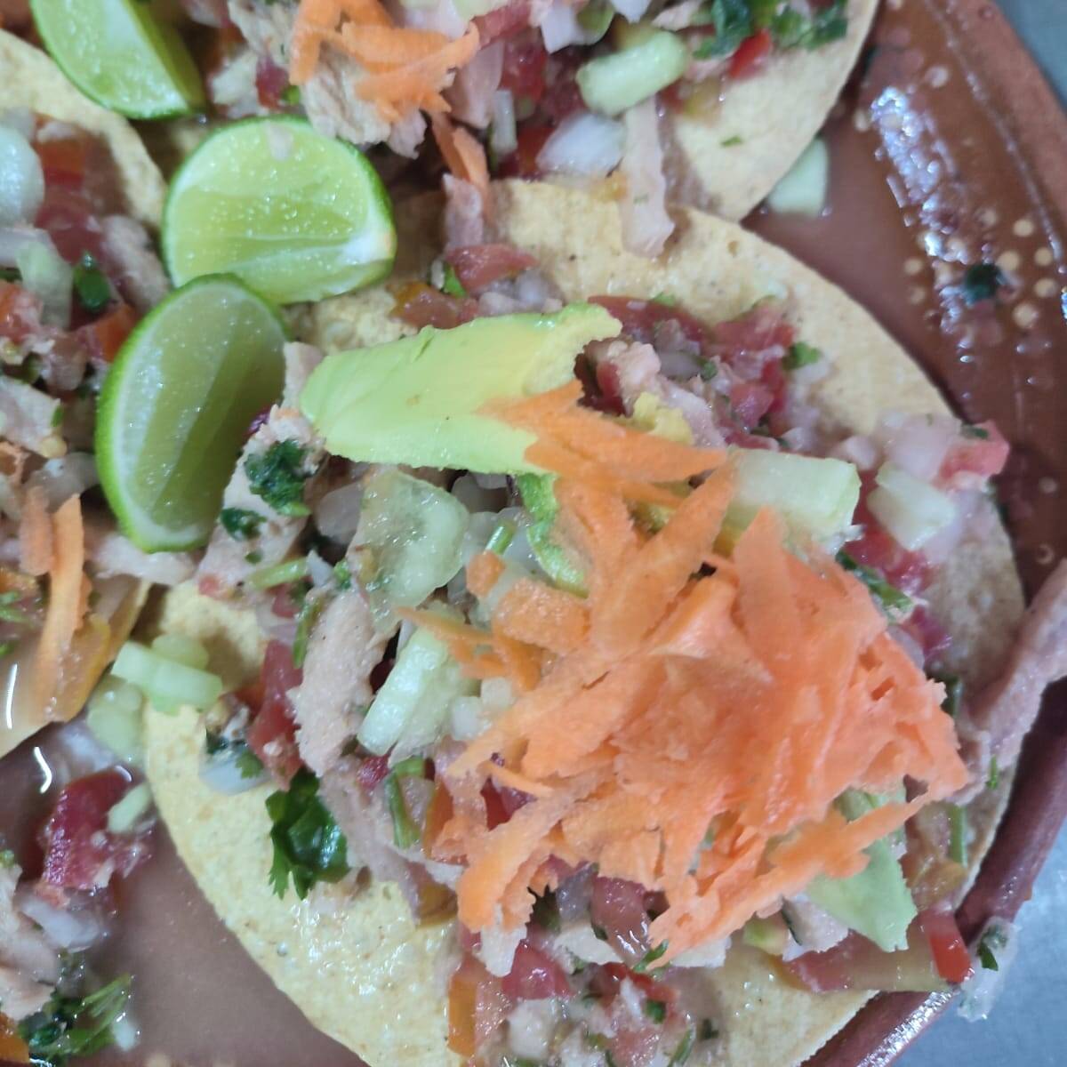Tostada de Ceviche