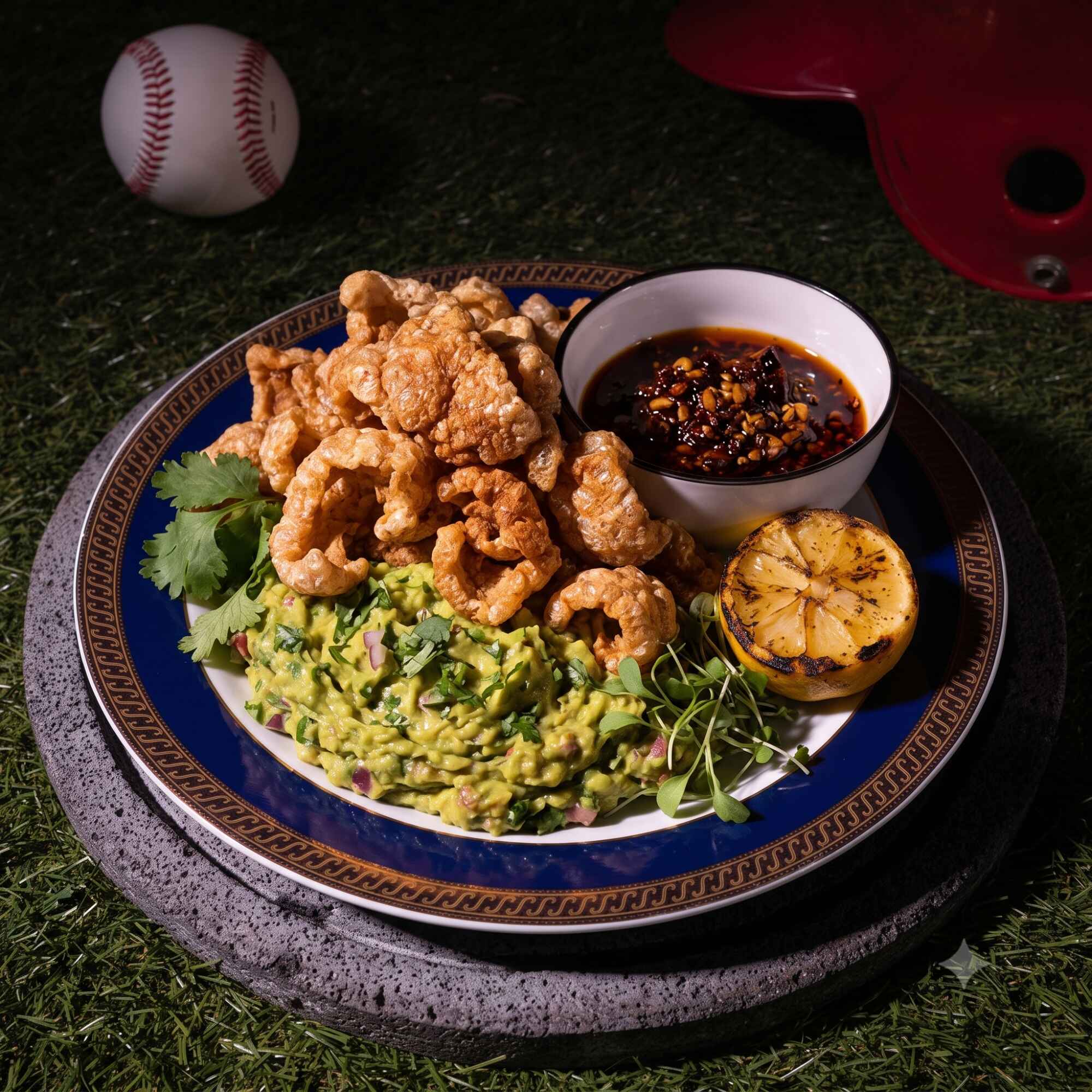 Chicharrones Con Guacamole