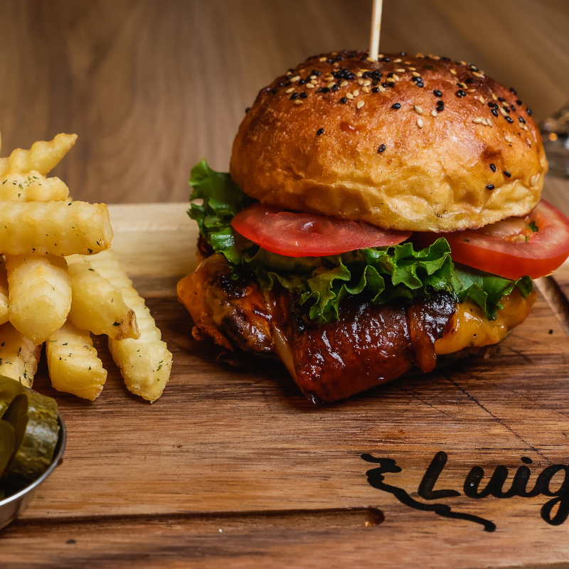 Hamburguesa BBQ