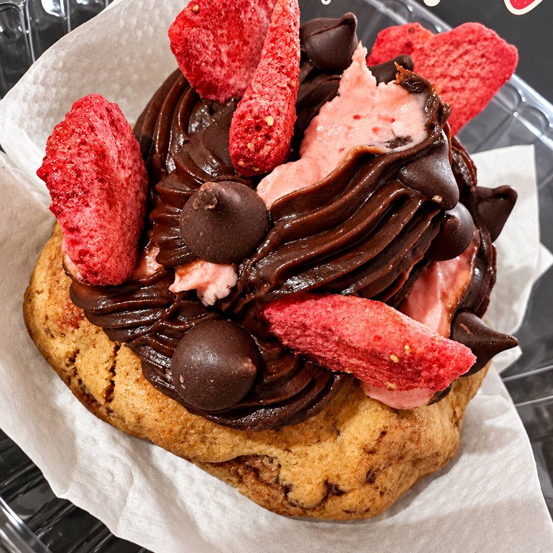 Crumble Cookie Sabor Fresa con Chocolate (nueva)