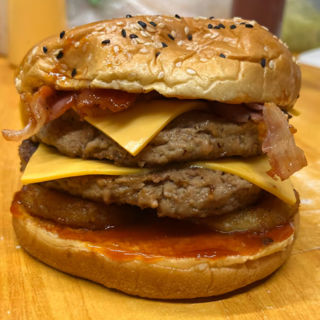 Hamburguesa BBQ Monster Bacon
