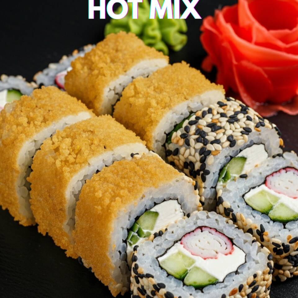 Hot Mix Roll 🧀🦀🥒