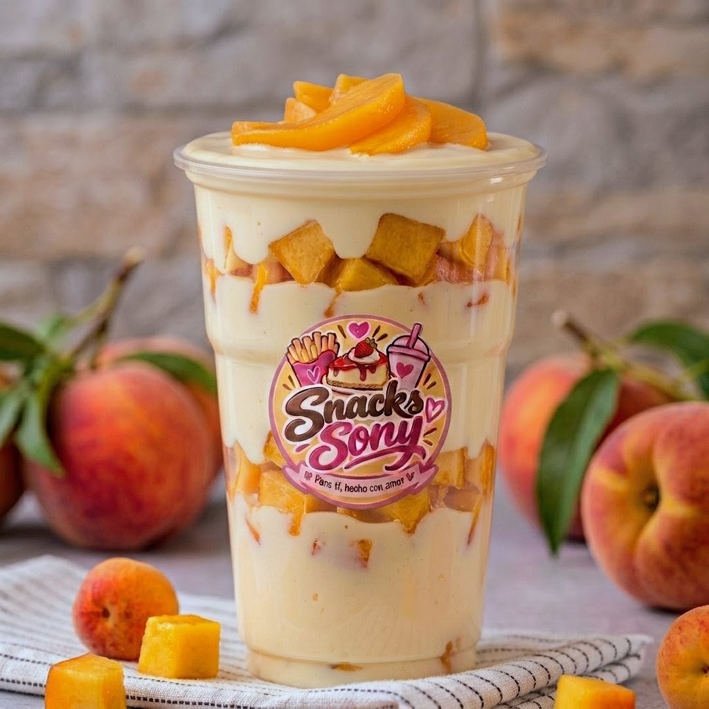 Duraznos con Crema