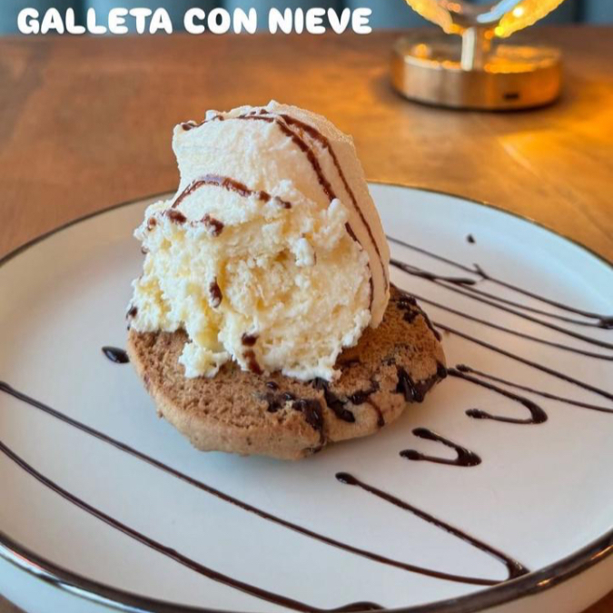 Galleta con Nieve