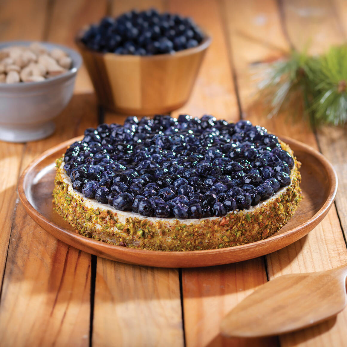 Pay Blueberry con Pistache