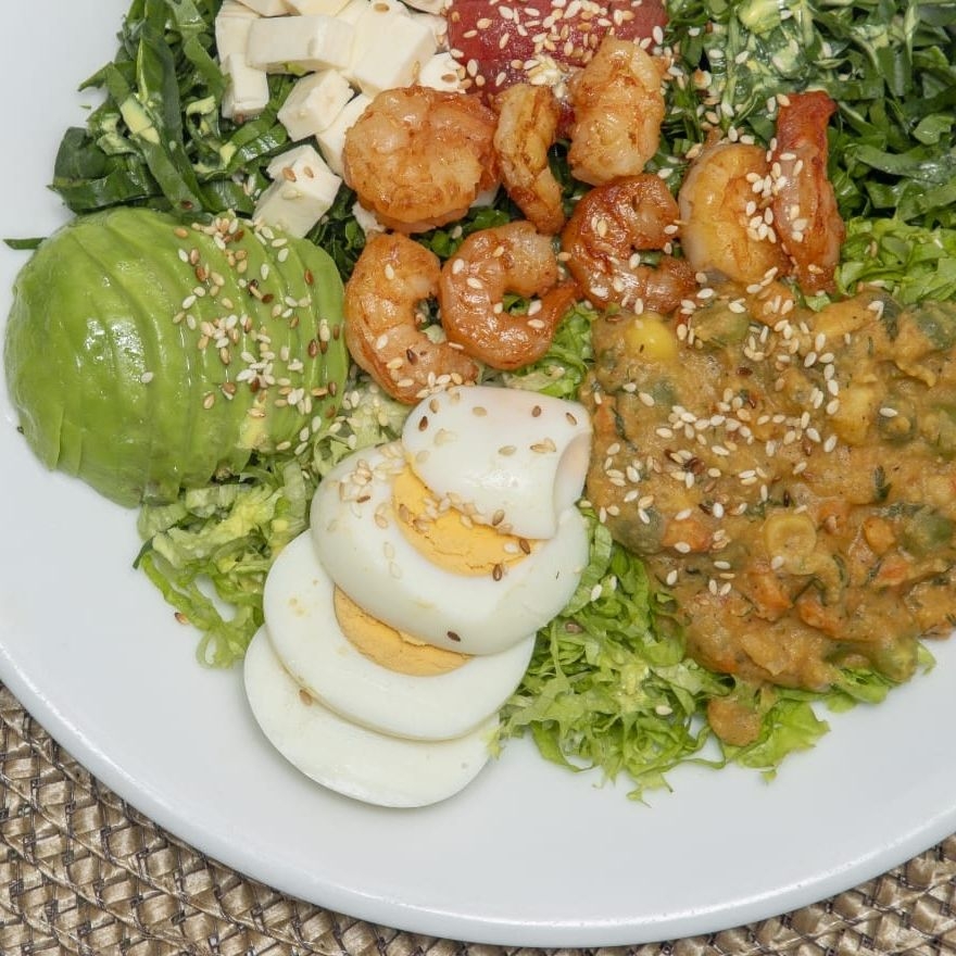 Ensalada de Camarones