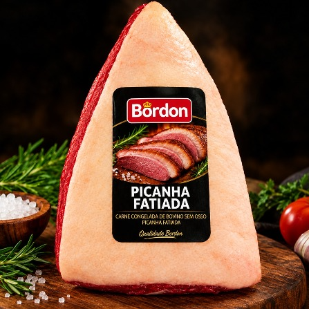 Deliciosa Picanha Fatiada peça 400g a 600g