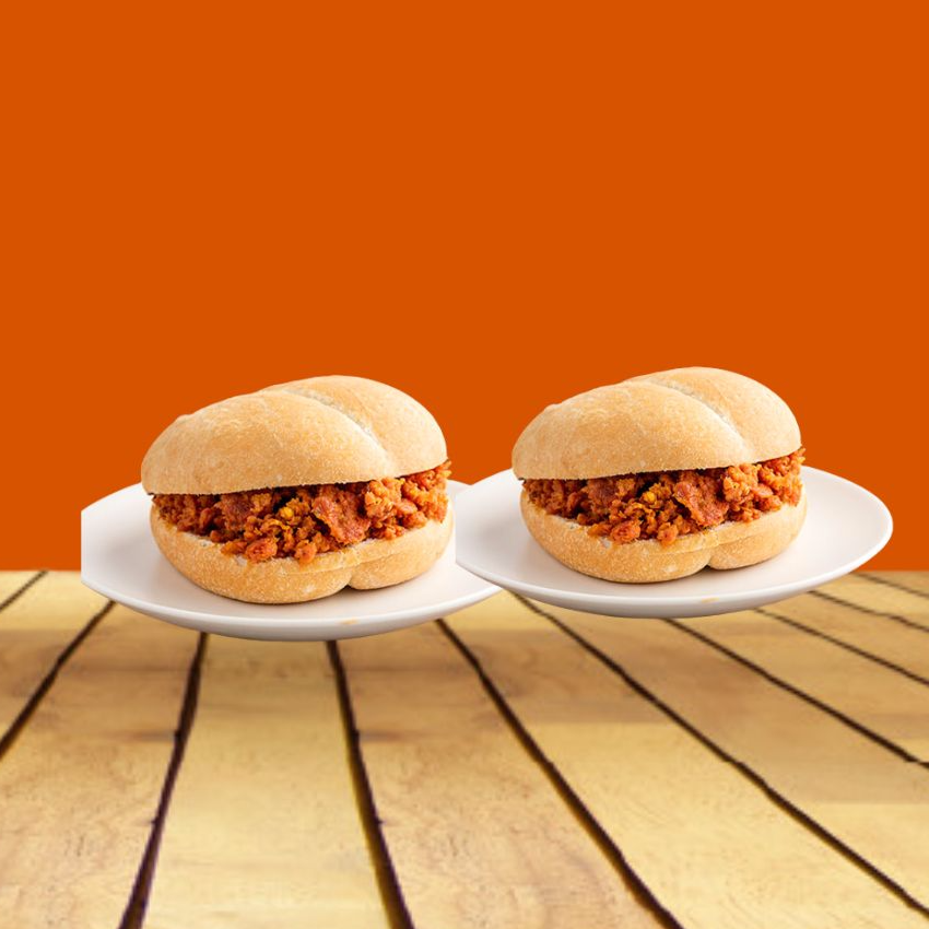 Sandwich de salchicha huachana