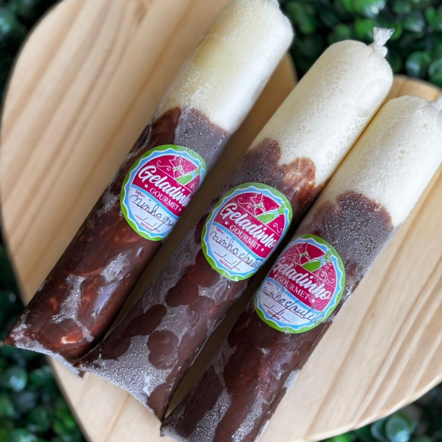 base cremosa de ninho, com o sabor marcante de Nutella.