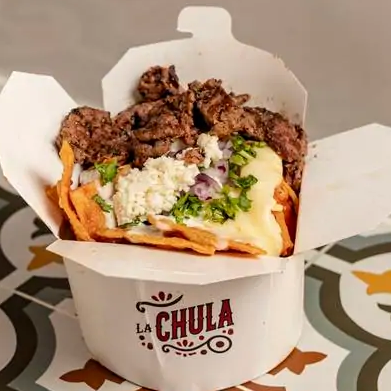 Chilaquiles con Arrachera