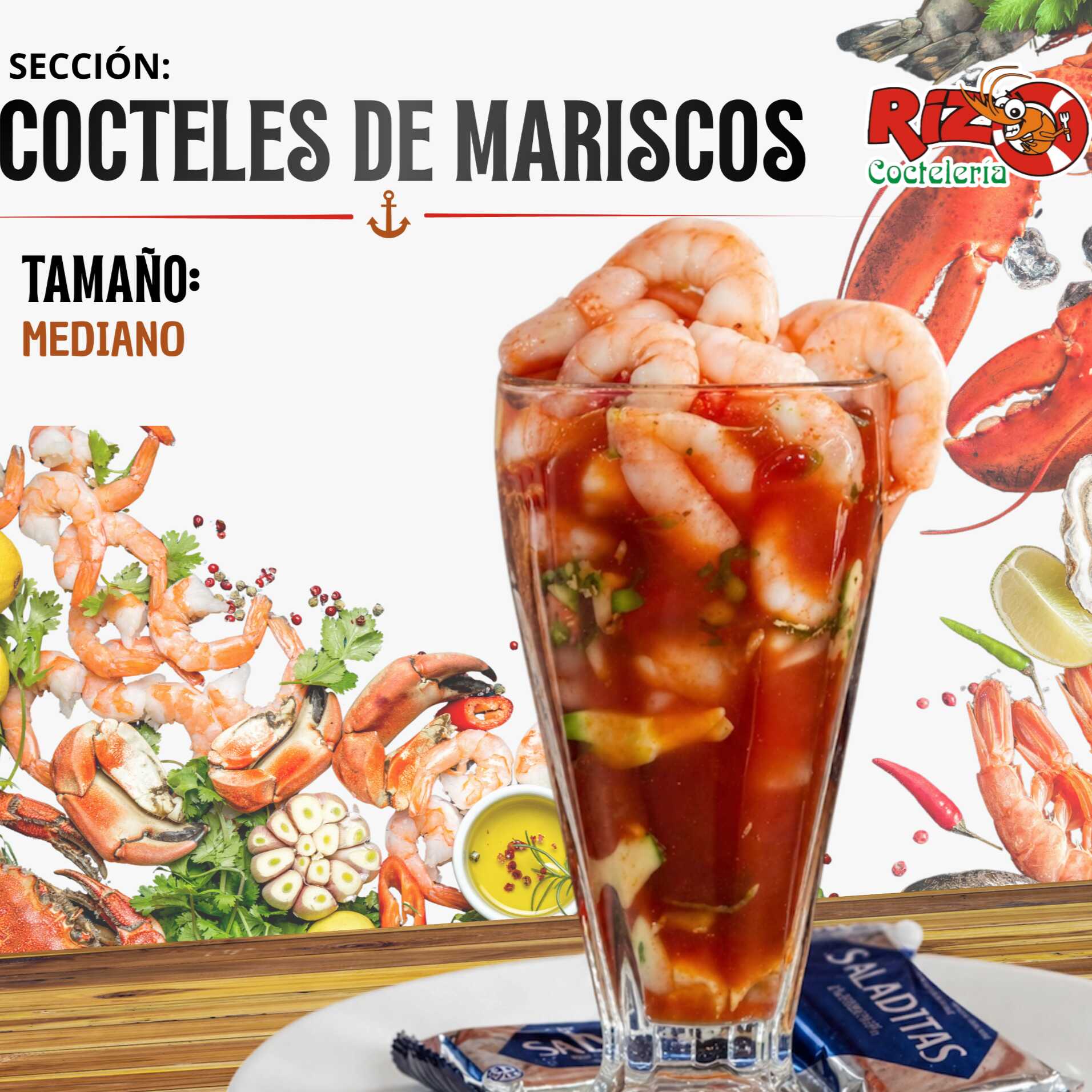 Coctel Mediano de Mariscos
