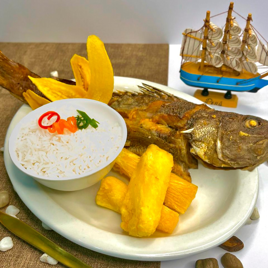 Pescado Cabrilla Frita