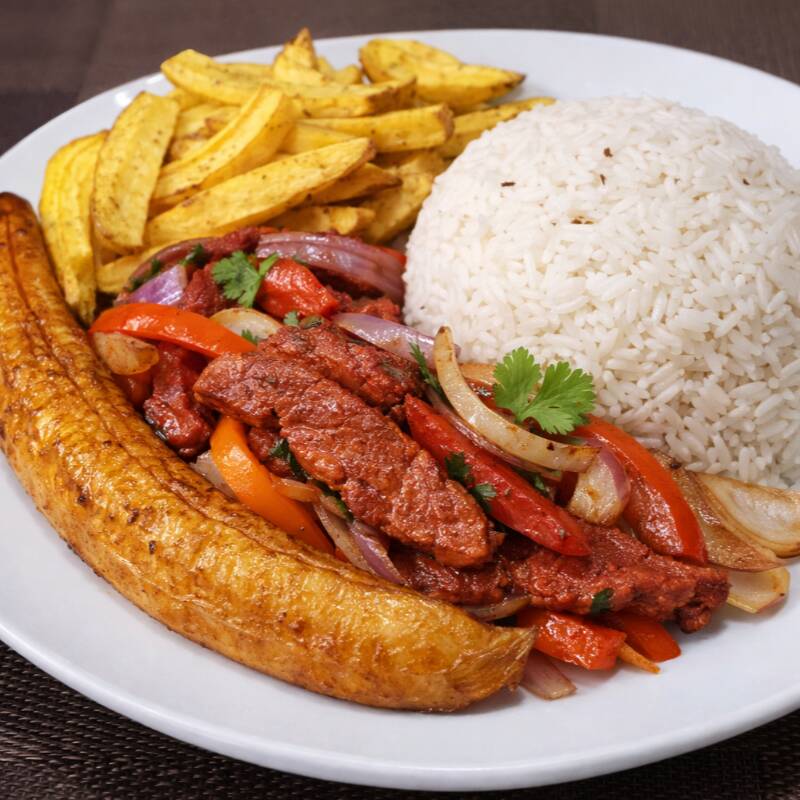 Lomo Saltado de Cecina