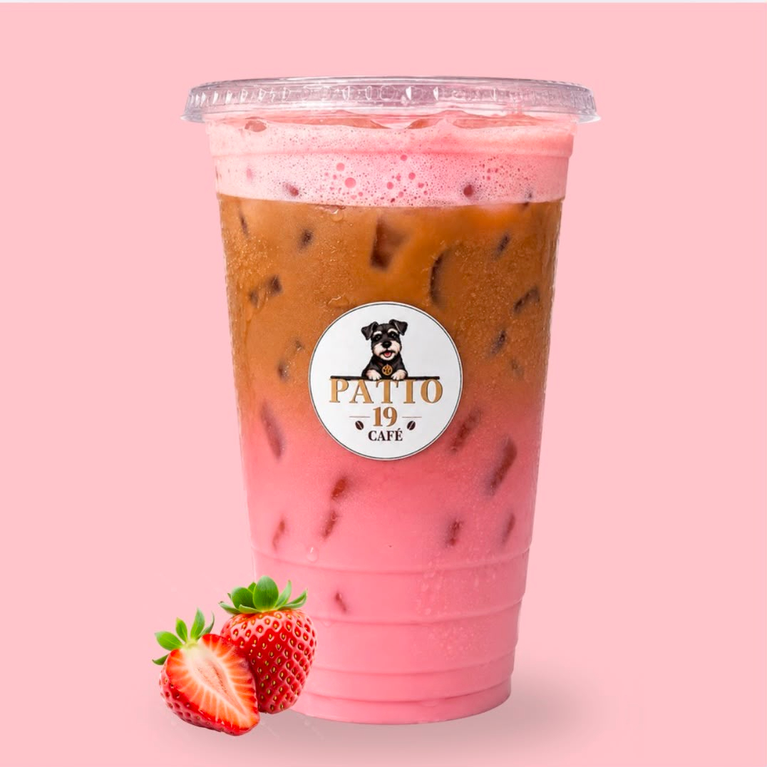 Latte de Fresa 32 Oz