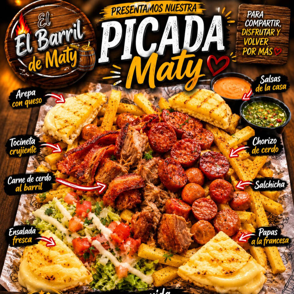Picada Matti + 2 Gaseosas