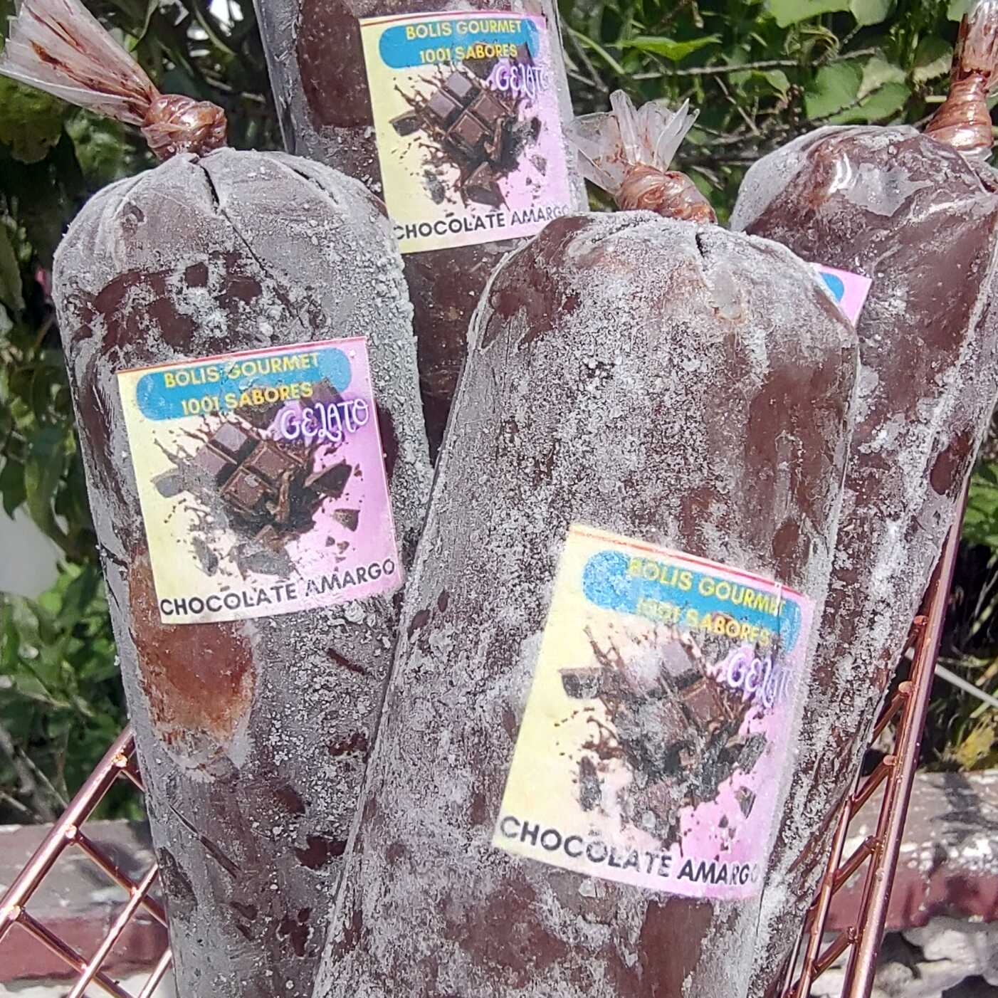 Boli Gourmet Gelato de Chocolate Amargo