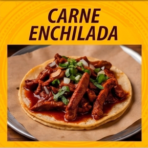 Taco de Carne Enchilada