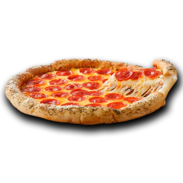 Pizza Parmesan Cheese Crust Pepperoni
