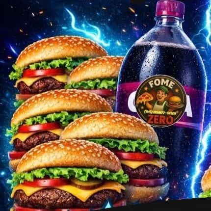 5 lanches tradicionais e refri de 1litrocal